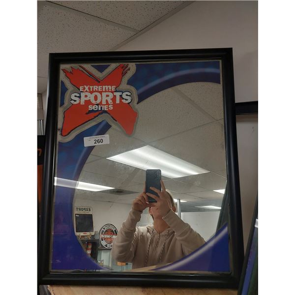 EXTREME SPORTS BAR MIRROR