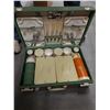 Image 1 : VINTAGE FOLD UP PICNIC TABLE W/ORIGINAL CASE