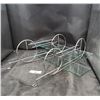Image 1 : 1940'S METAL/GLASS WALL SHELF