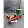 Image 1 : CAST IRON US MAIL HORSE & BUGGY REPRODUCTION