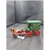 Image 2 : CAST IRON US MAIL HORSE & BUGGY REPRODUCTION