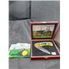 Image 1 : JOHN DEERE COLLECTOR POCKET KNIFE IN WOOD CASE