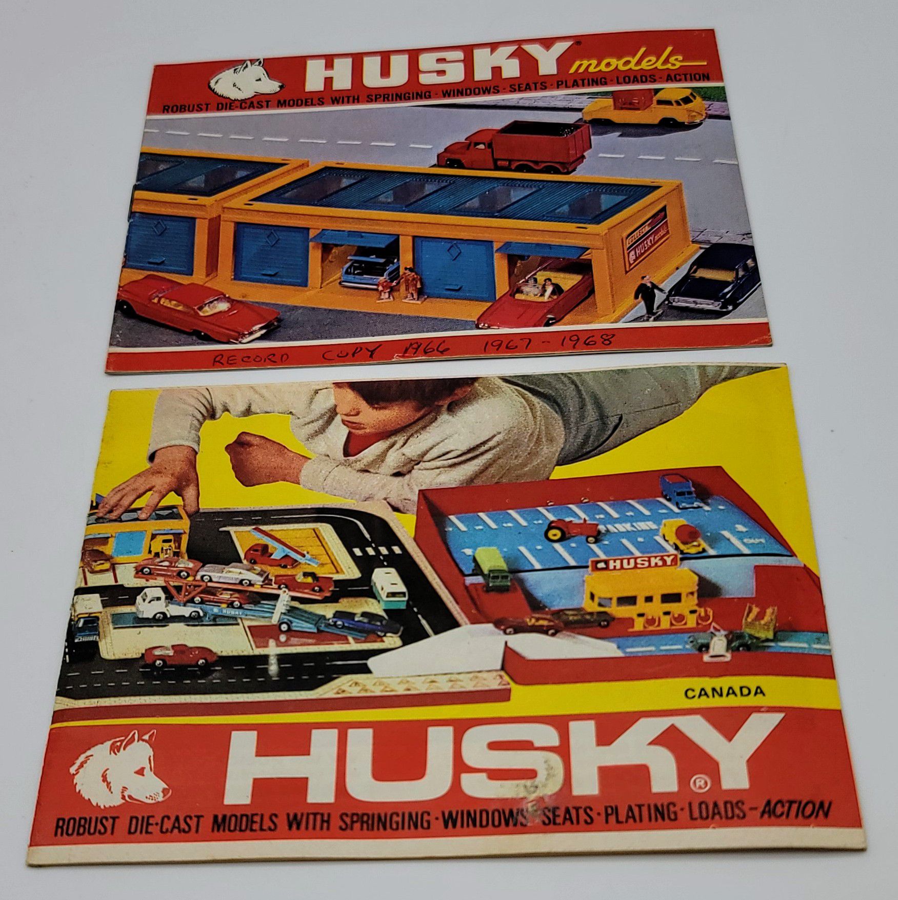 2 x Husky Models Toys Catalog's 1967/68