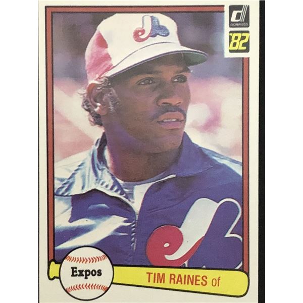 1982 DONRUSS Tim Raines (HOF)