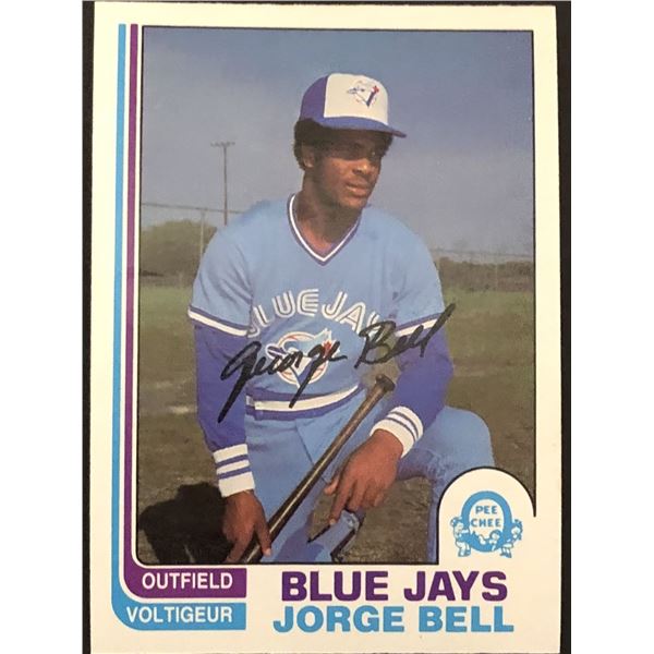 1982 O-PEE-CHEE George Bell (RC)