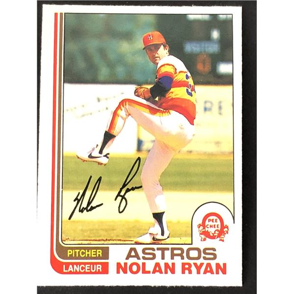 1982 O-PEE-CHEE Nolan Ryan (HOF)
