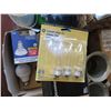 Image 2 : Lot of Light Bulbs, Baskets w/Supplies