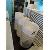 Image 1 : Lot of White Melamine Soup Bowls (37)