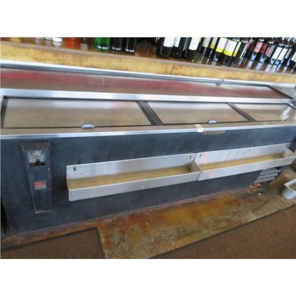 True 8' Slide Top Ref. Bottle Box w/Speed Rail