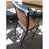 Image 1 : 11-Slat Style Patio Bar Stools - 11 X $