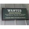 Image 1 : "Wanted" Sign