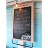 Image 1 : 2-Stella Artois Chaulkboard Sign - 2 X $