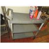 Image 1 : Plastic 3 Shelf Cart