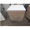 Image 1 : 2 Drawer Wooden Storage Cabinet