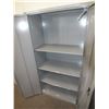 Image 2 : 2 Door Metal Storage Cabinet