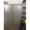 Image 1 : 2 Door Metal Storage Cabinet