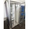 Image 2 : 2 Door Metal Storage Cabinet On Wheels
