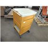 Image 1 : Plastic Storage Cart On Wheels