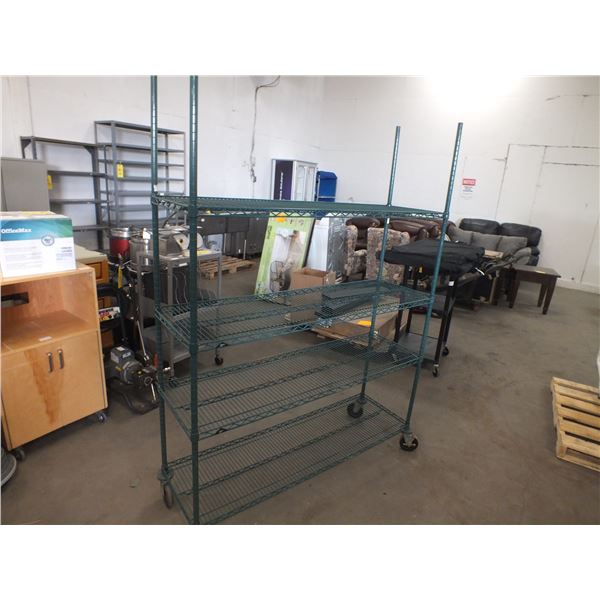 Storage Rack On Wheels