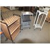Image 1 : 3 Metal Carts On Wheels