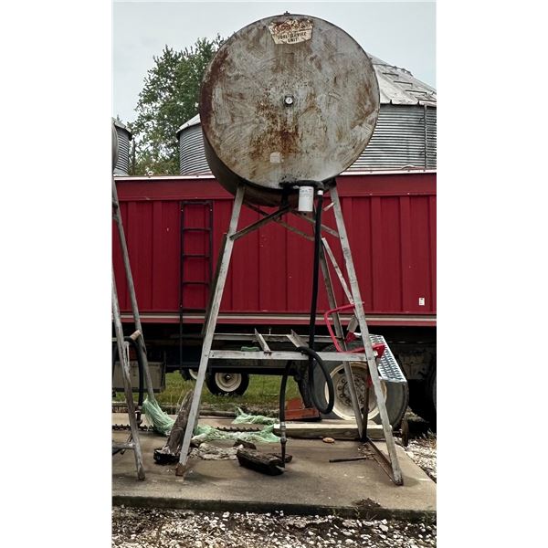500 gallon diesel barrel