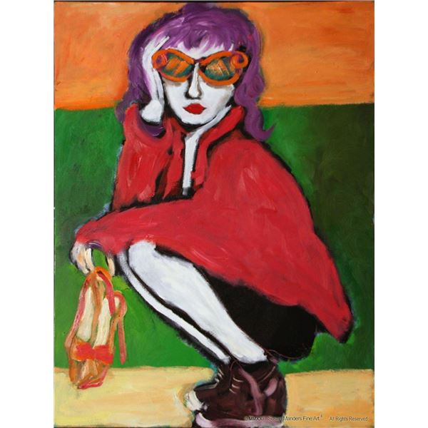 Susan Manders ORIGINAL "Running Shoes"