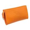 Image 3 : Louis Vuitton Orange Epi Leather Pouch Wallet