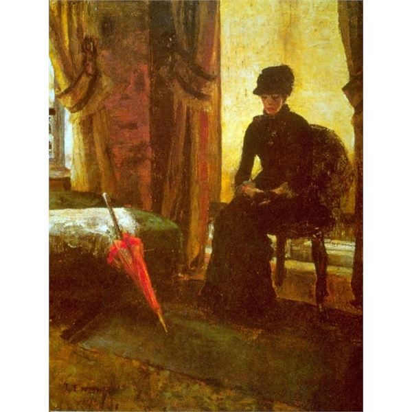 James, Baron Ensor - Dejected Lady