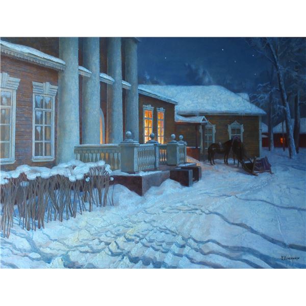 Winter Night I by Boris Vedernikov