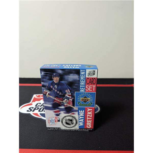 Wayne Gretzky Retirement Card set Wayne Gretzky Retirement Card set