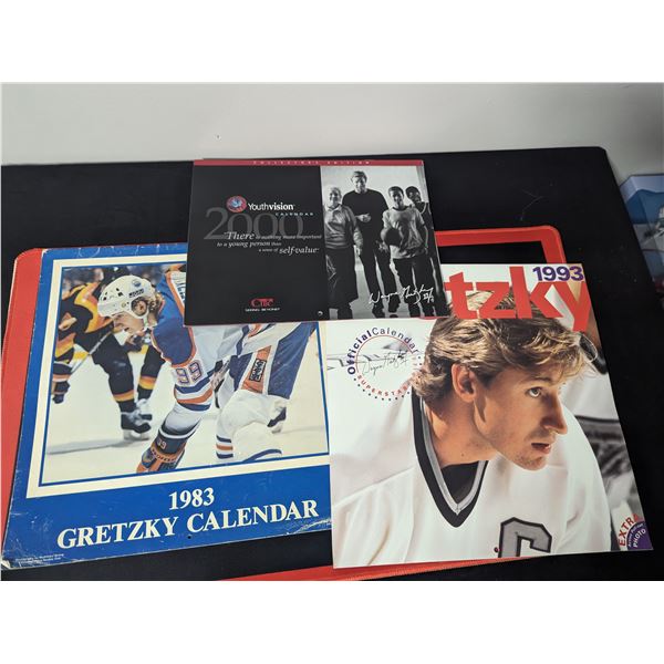 3 Gretzky Vintage Calendars