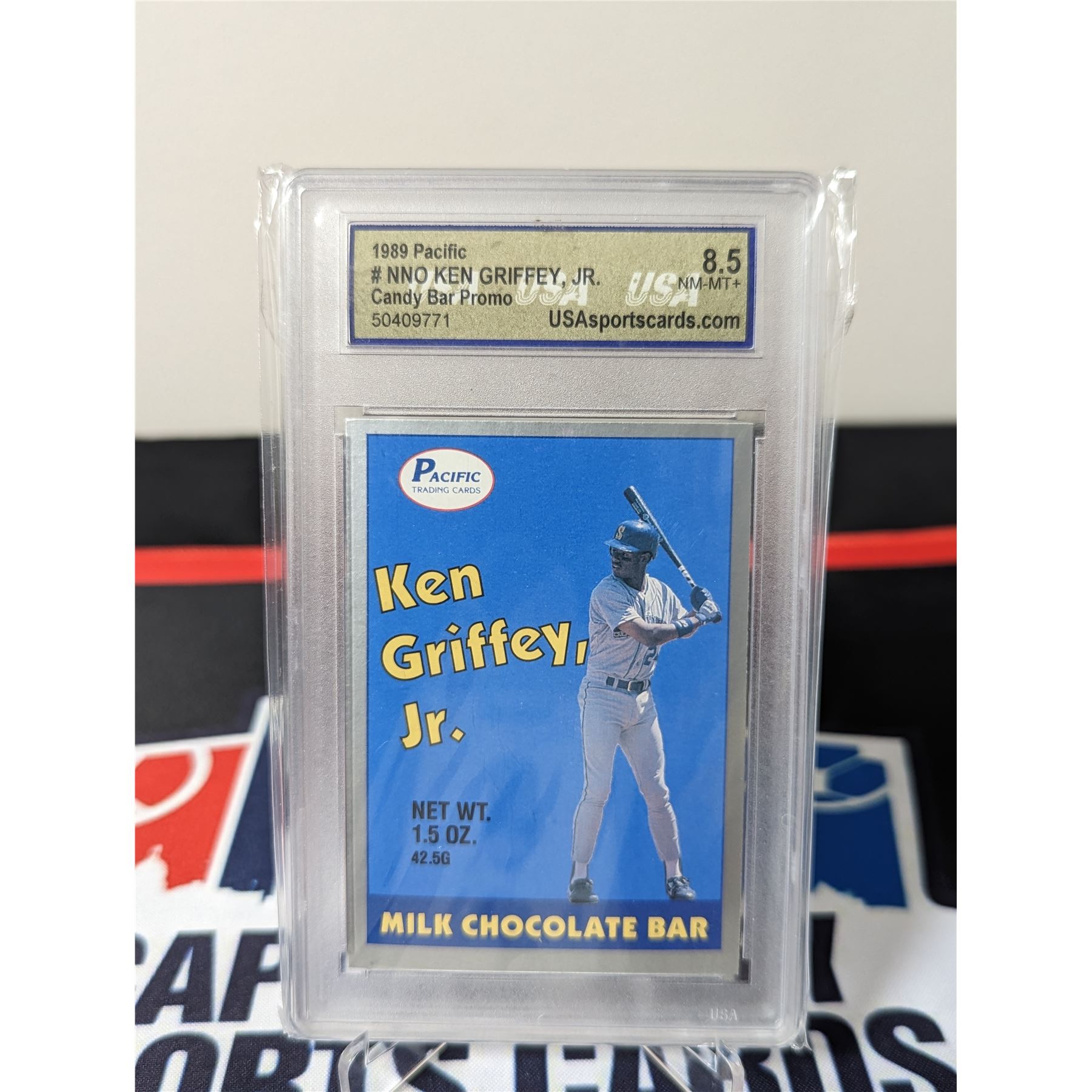 1989 Pacific Ken Griffey Jr candy bar promo