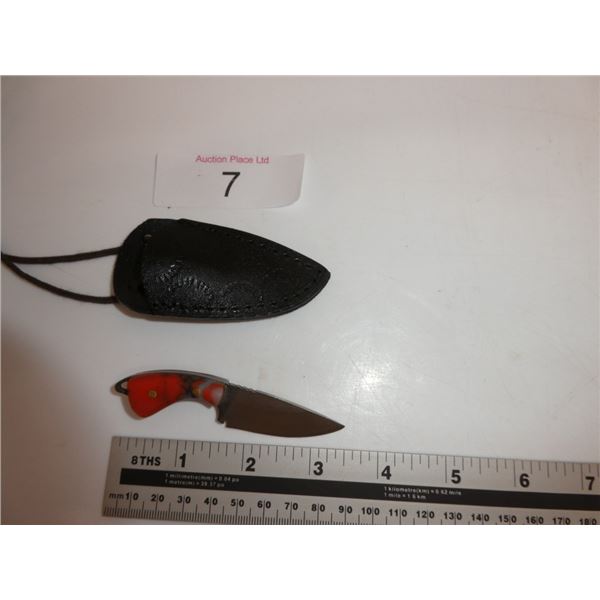 Small Knife With Sheath