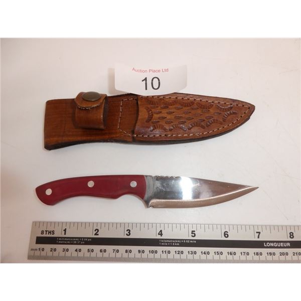 Knife With Sheath