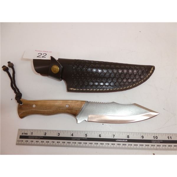 Knife with Sheath