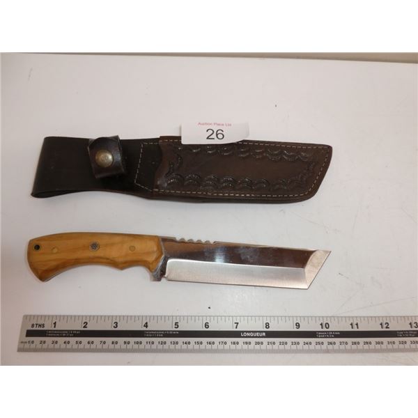 Cleaver with Sheath