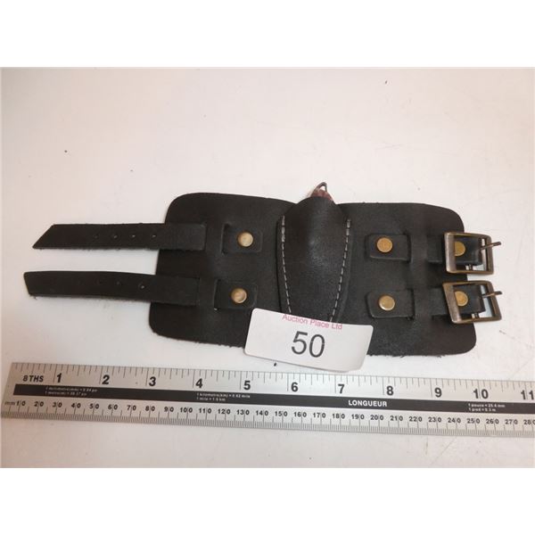 Wrist Cuff Sheath with Knife