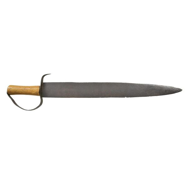 CONFEDERATE D-GUARD BOWIE KNIFE.