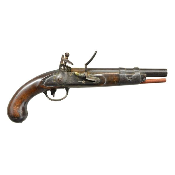 RECONVERTED US MODEL 1816 FLINTLOCK PISTOL BY S