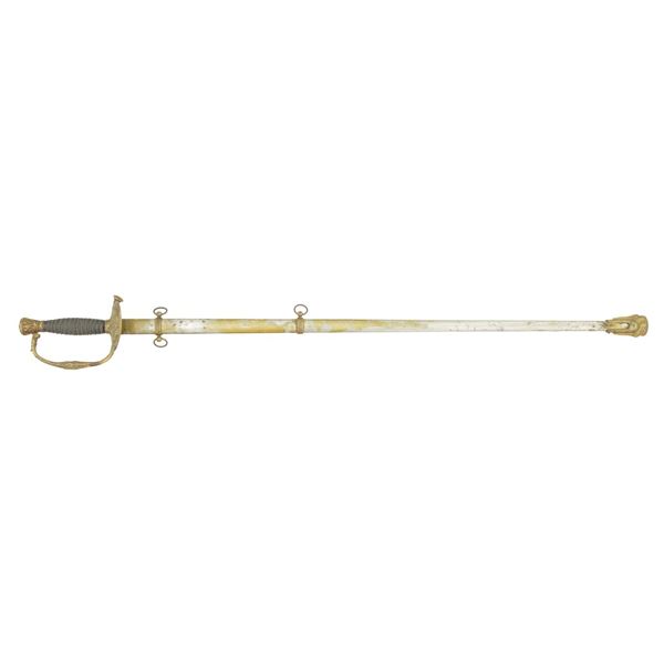 US M1860 STAFF & FIELD OFFICER’S SWORD.