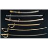 Image 1 : 3 RELIC US M1860 CAVALRY SABERS AND 3 UNASSOCIATED