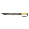 Image 2 : INTERESTING BONE GRIP D-GUARD BOWIE KNIFE.