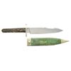 Image 1 : FINE "BUNTING" ANTEBELLUM SHEFFIELD BOWIE KNIFE.