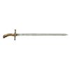 Image 1 : SIDE KNIFE MADE FROM CUTDOWN AMES NCO SWORD.