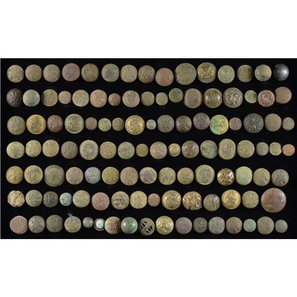 2 APPROXIMATELY 240 EXCAVATED CIVIL WAR YANKEE