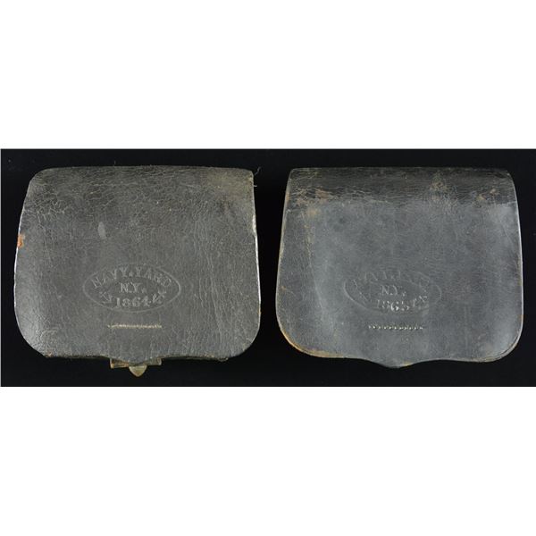 2 US CIVIL WAR NAVY FUSE BOXES.