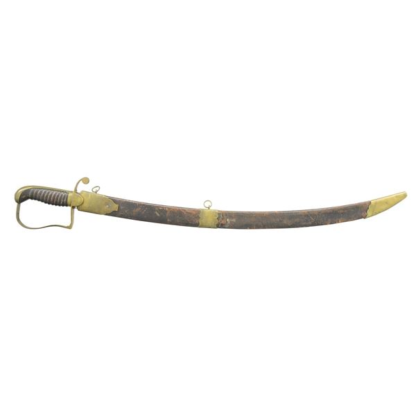 CIRCA 1810-1830 MILITIA SABER BY SARGANT.
