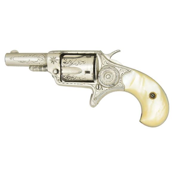 ENGRAVED COLT NEW LINE FIRST MODEL SA REVOLVER