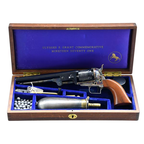 CASED COLT ULYSSES S GRANT COMMEMORATIVE 1851 NAVY