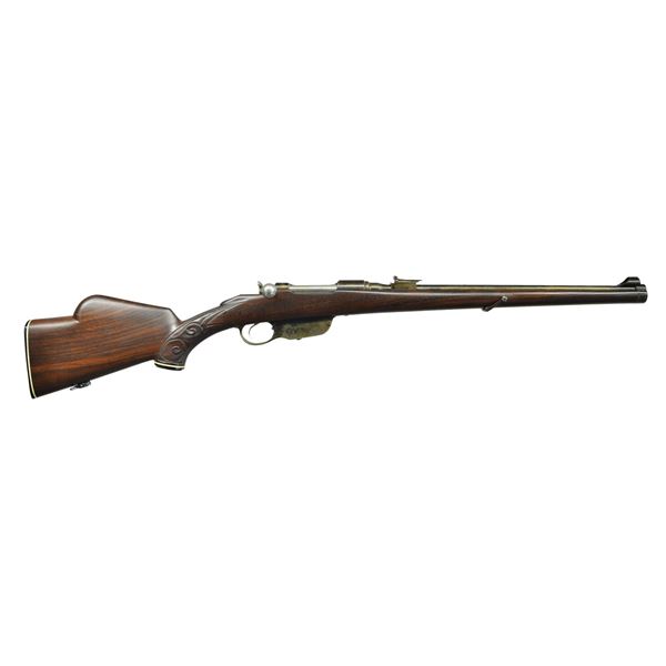 SPORTERIZED STEYER MODEL 1895 BOLT ACTION CARBINE.